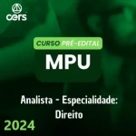  MPU - Técnico Especialidade Administração (CERS 2024) - Ministério Público da União